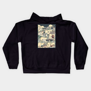 City of Guitars Kids Hoodie